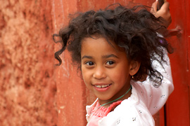 Madagaskarská holčička